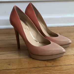Jessica Simpson Venisse gradient platform pump